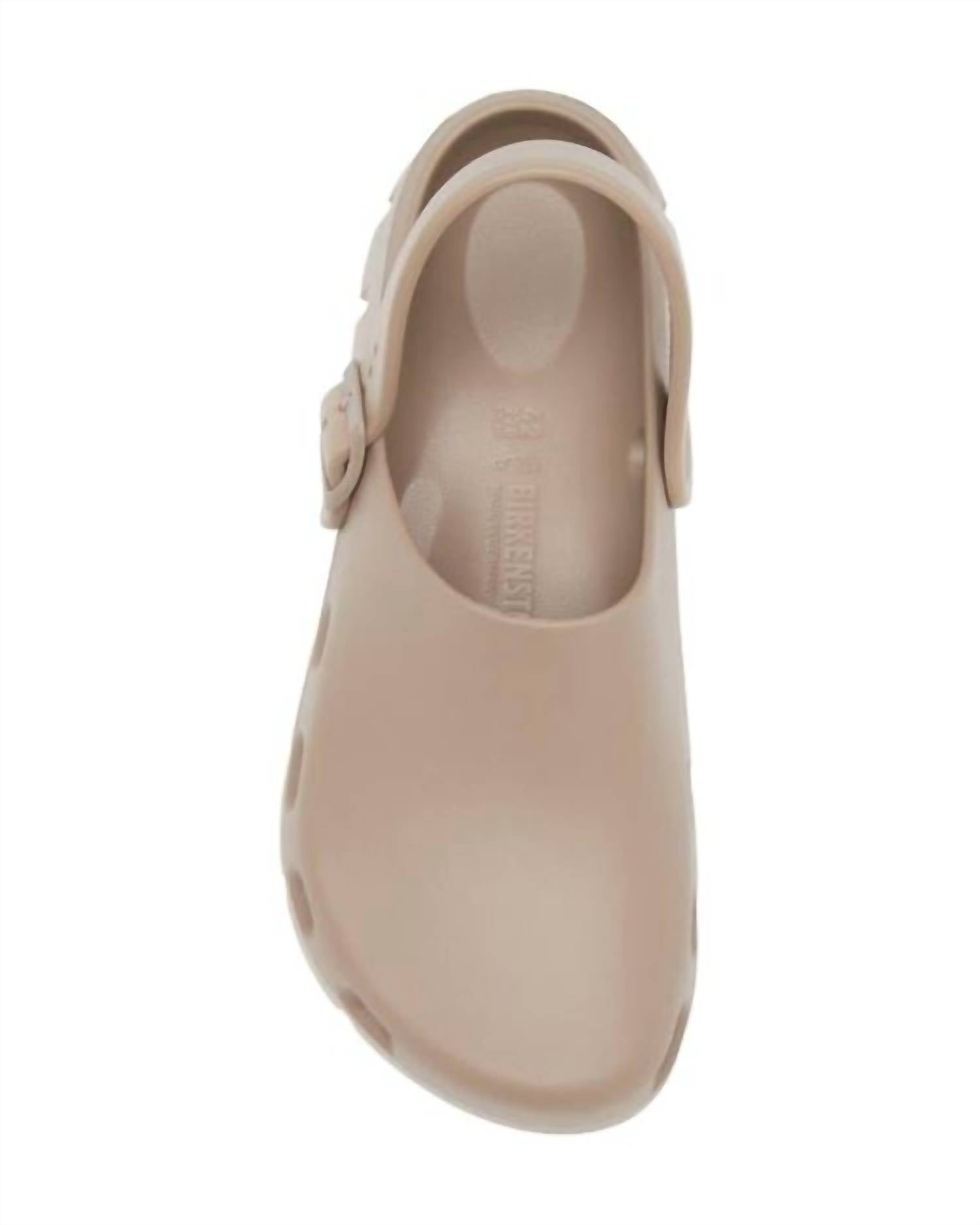 Women's Birki Flow Clog In Taupe