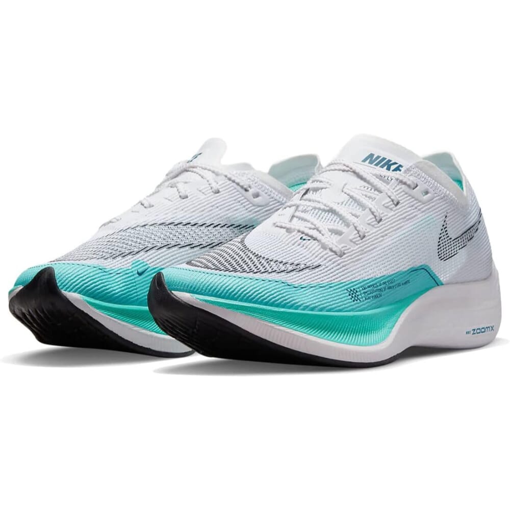 Nike ZoomX Vaporfly Next%2 White/Black-Aurora Green  CU4123-101 Women's
