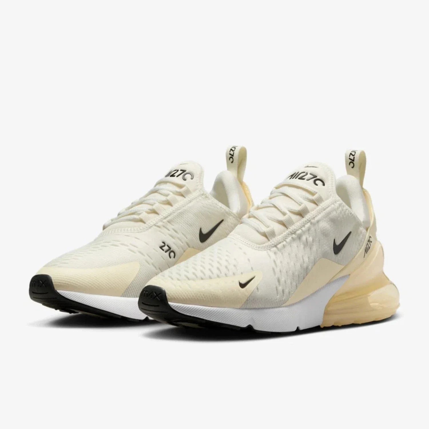 Nike Air Max 270 AH6789-124 Sneaker Women's Beige Lifestyle Shoes RHS8610