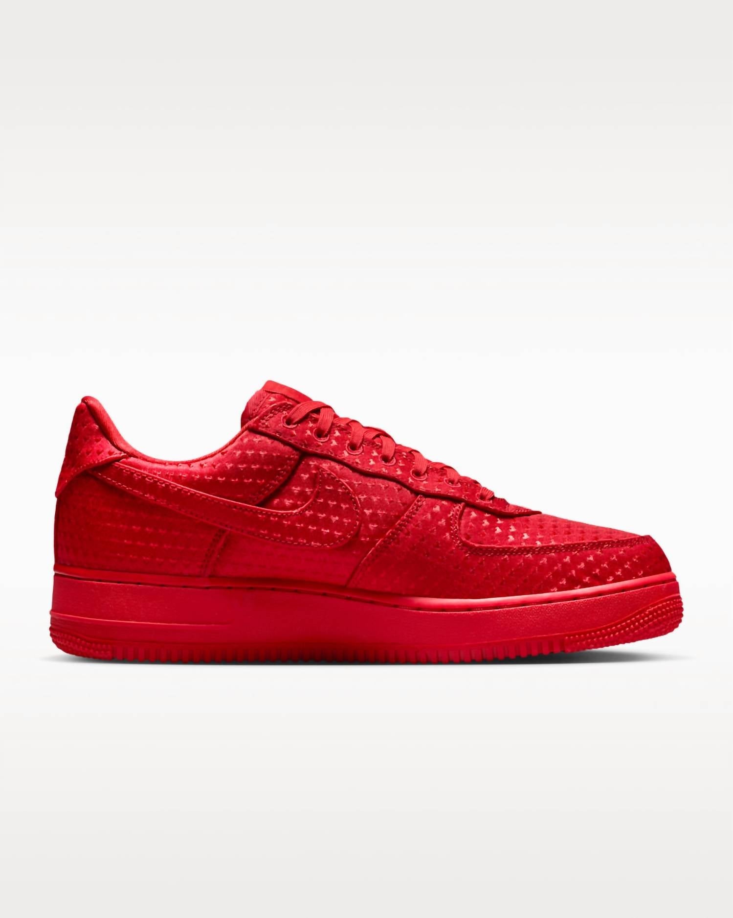 Men's Air Force 1 Retro Chrome Hearts Sneaker In Red