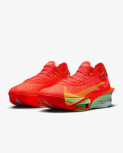 Women's Alphafly Next% 3 Performance Running Shoes In Bright Crimson/cave Purple/lime Blast