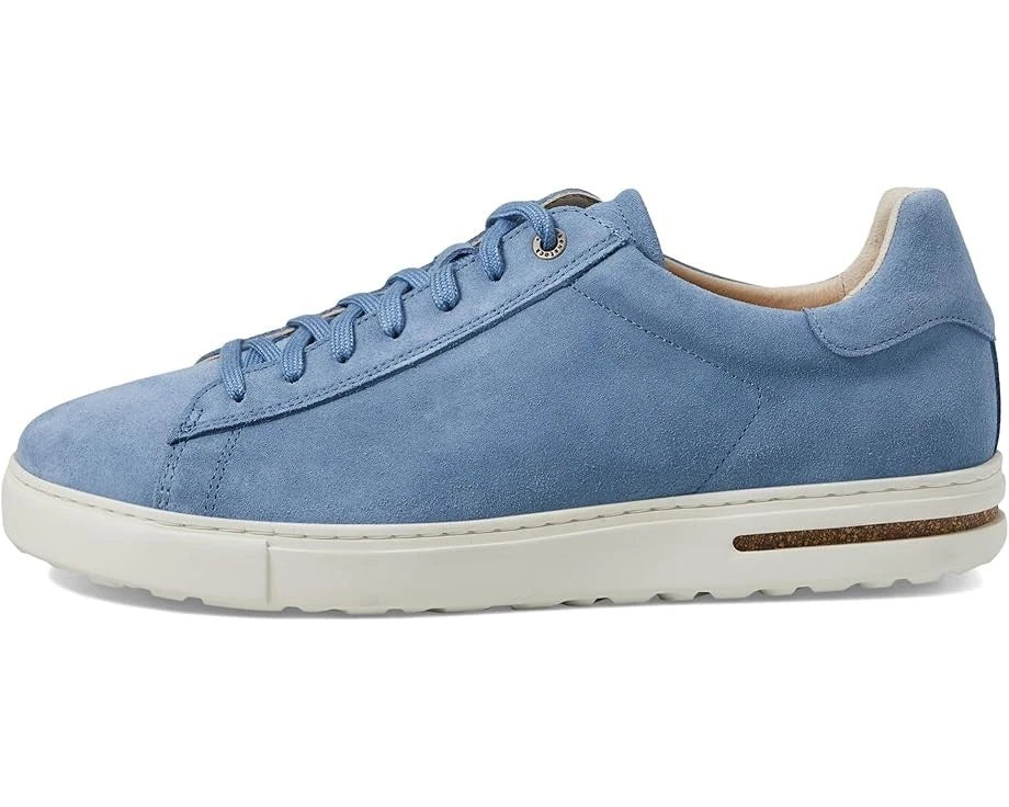 Men's Birkenstock Bend Sneakers Elemental Blue Suede Round Toe Shoes ZOGG2273