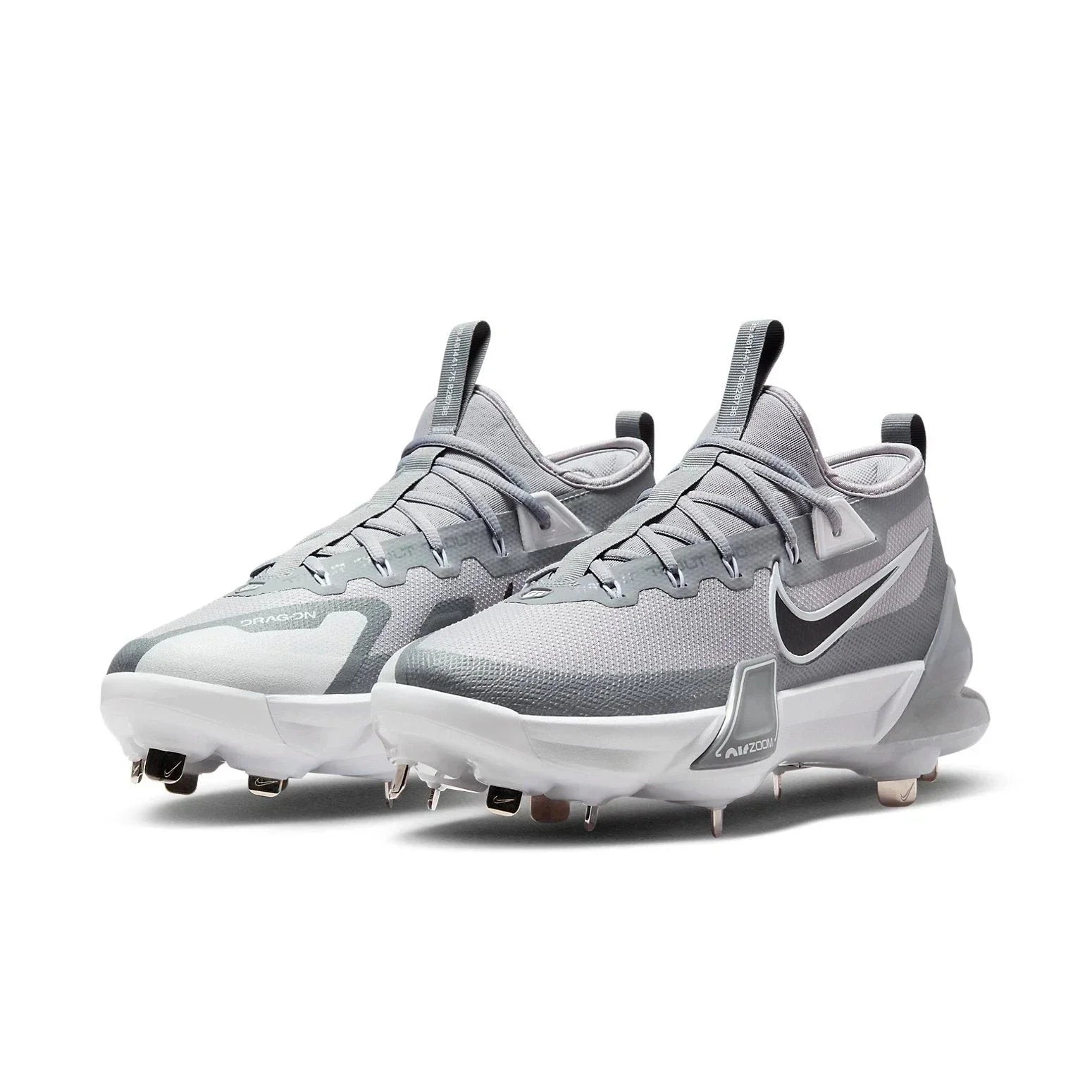 Women's Nike Force Zoom Trout 9 Elite FB2906-002  Gray Baseball Cleats HAWK3209