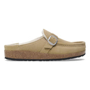 Women's Buckley Shearling Narrow Clogs In Taupe