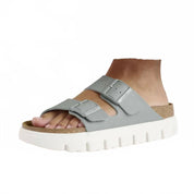 Women's Arizona Chunky Birko-Flor Sandals In Pure Sage
