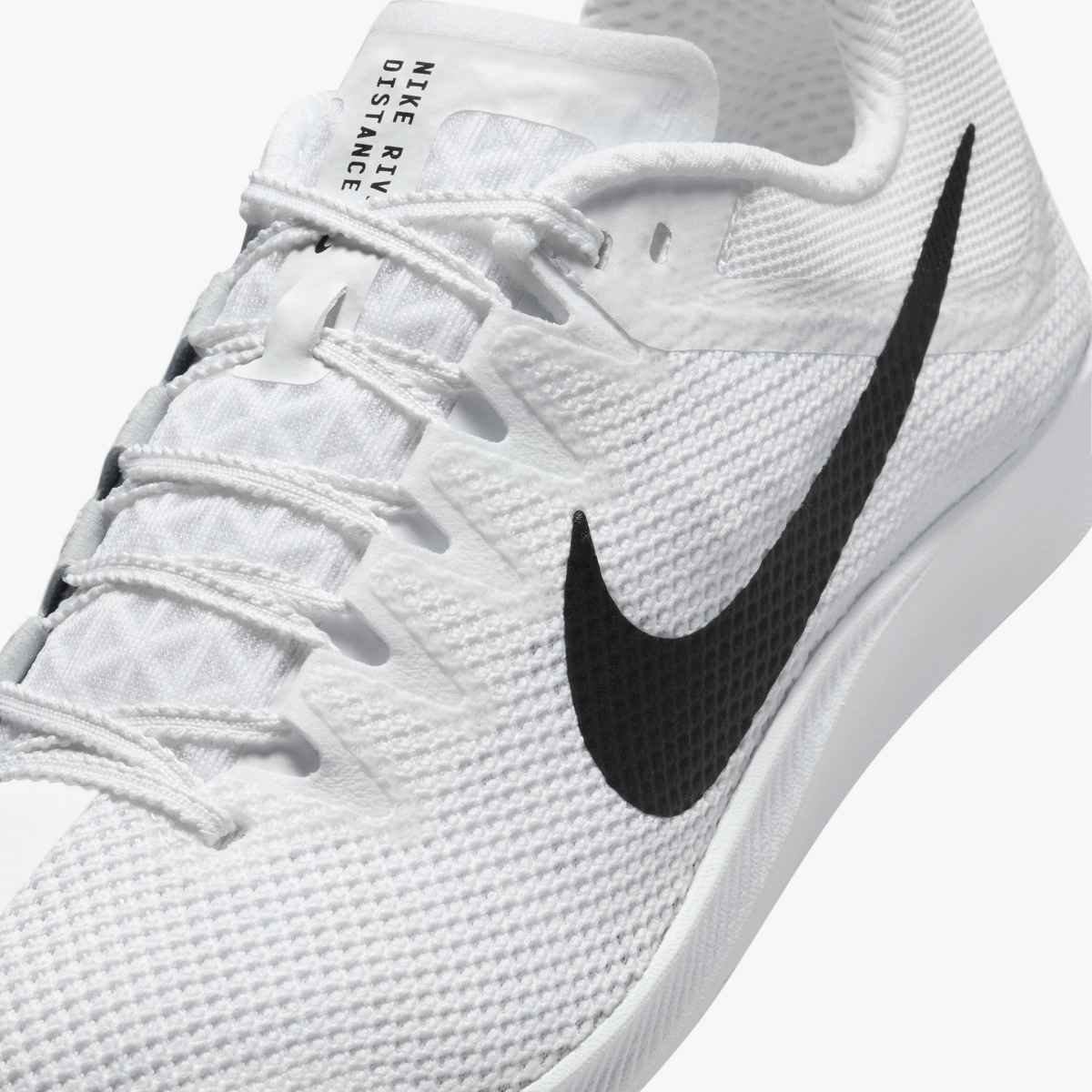 Unisex Zoom Rival Distance (100- White/black-metallic Silver)