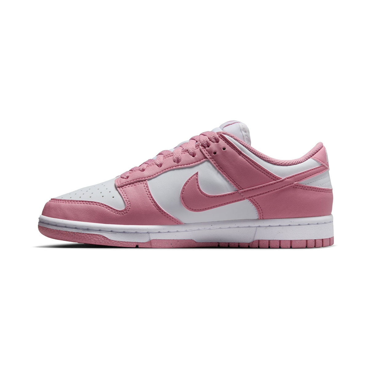 WOMENS NIKE DUNK LOW NEXT NATURE-WHITE/ELEMENTAL PINK-DD1873-112