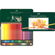 120 Faber-Castell Polychromos Artist Colour Pencils Tin Set