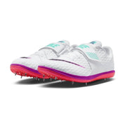 Women's High Jump Elite Running Shoes In White/obsidian-Bright Crimson