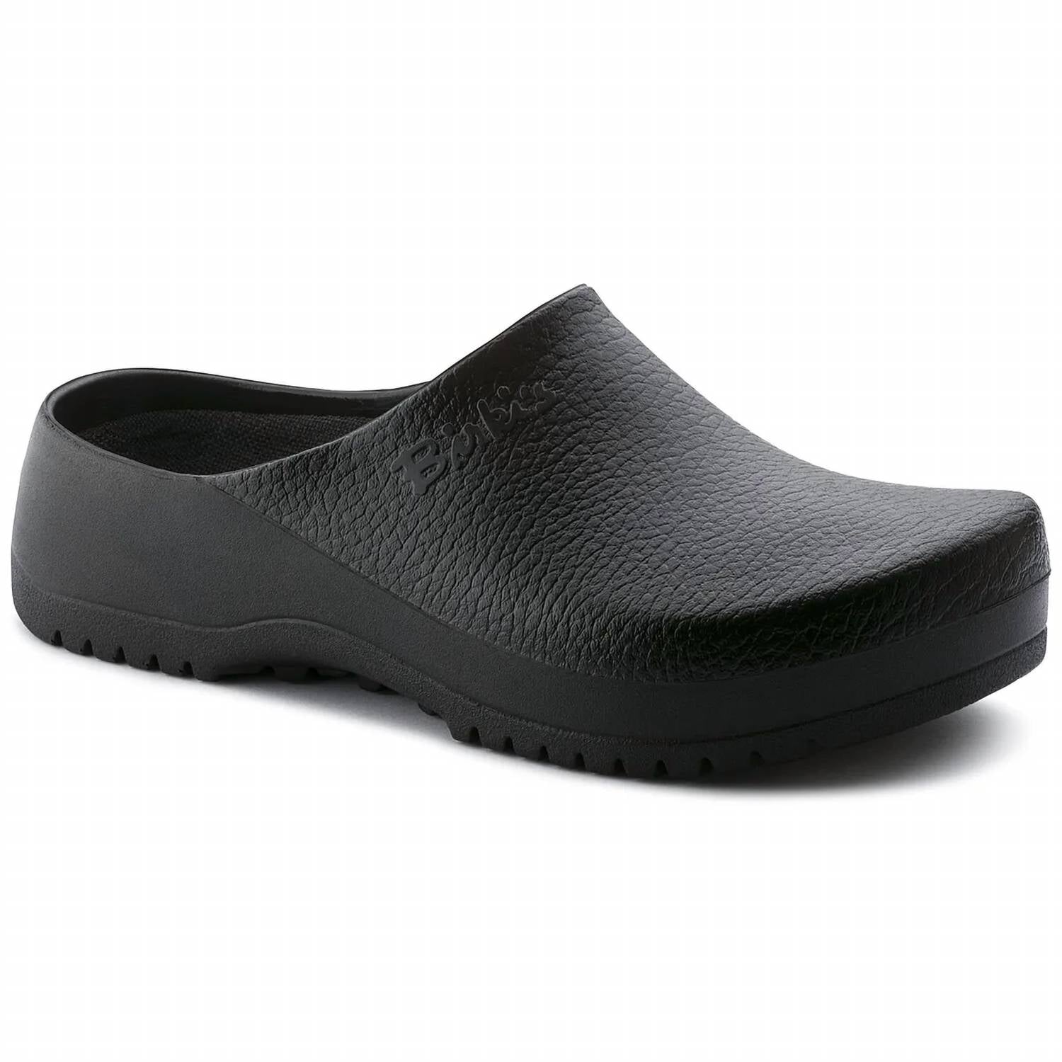 Men's Super-Birki Polyurethane Clog - Regular Width In Black