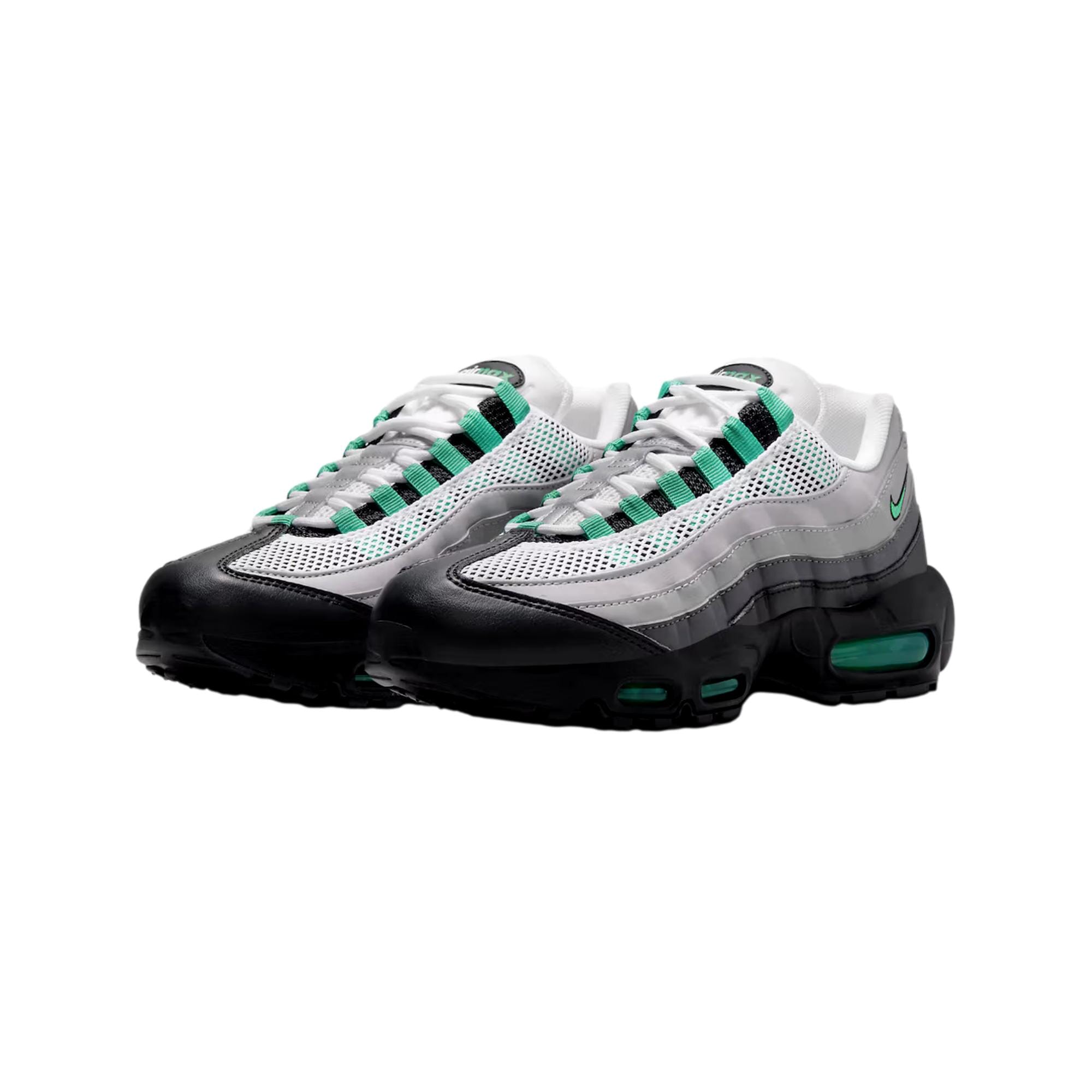 Women's Nike Air Max 95 Black / Stadium Green - Pearl Grey DH8015-002