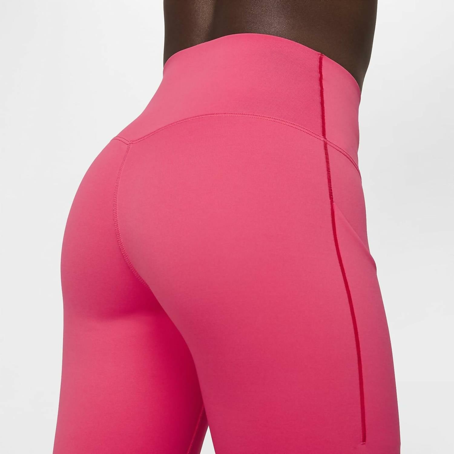 Women's Medium Support High Waisted Leggings In Aster Pink