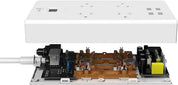 AeroCool Power board with 4 AC Outlet and 4 USB Charging Ports Power strip