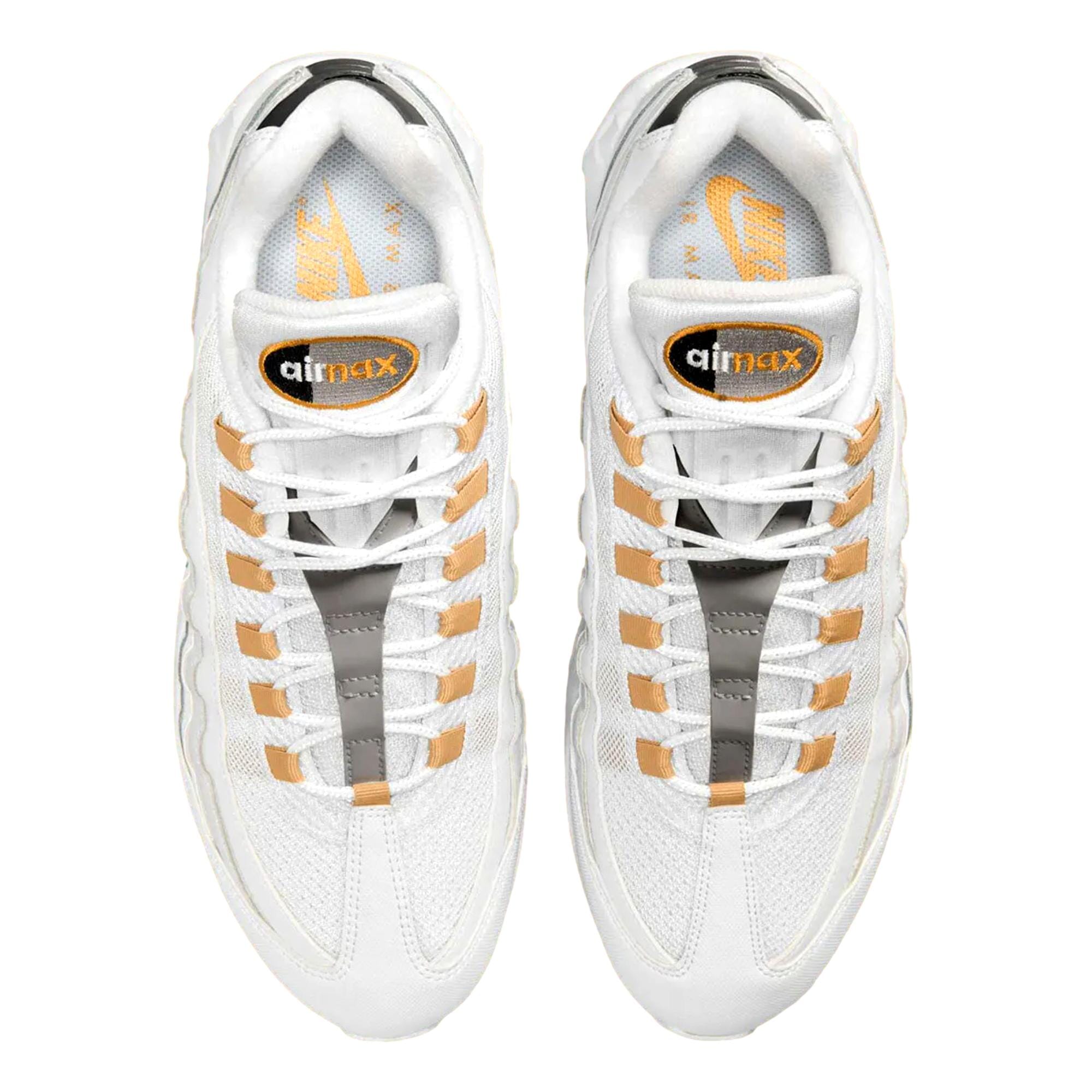 Nike Air Max 95 OG White / Metallic Gold-Black  IB1667-101 Men's