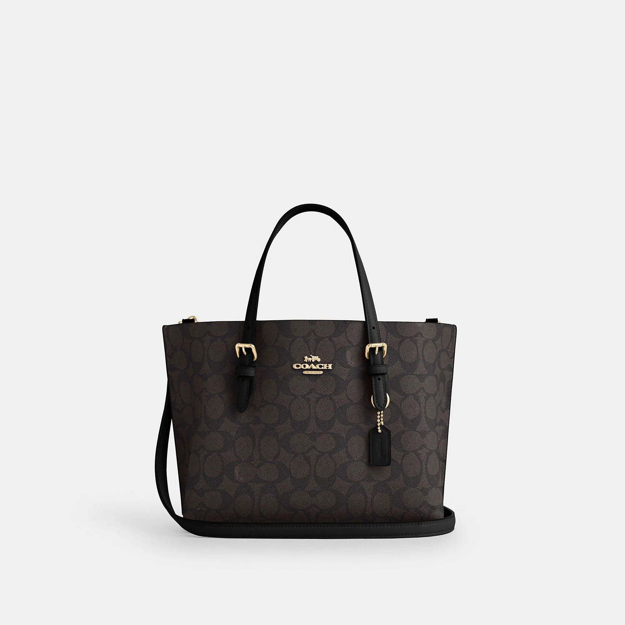 Coach Outlet Mollie Tote Bag 25 In Signature Canvas