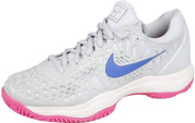 Women's Zoom Cage 3 Shoes In Pure Platinum/blue