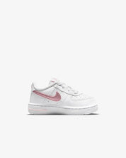Toddler Nike Force 1 CZ1691-104 Sneakers Pink Glaze Leather Lifestyle Shoes