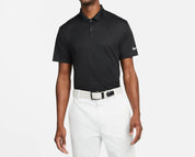 Men's Golf Polo Shirt In Black White