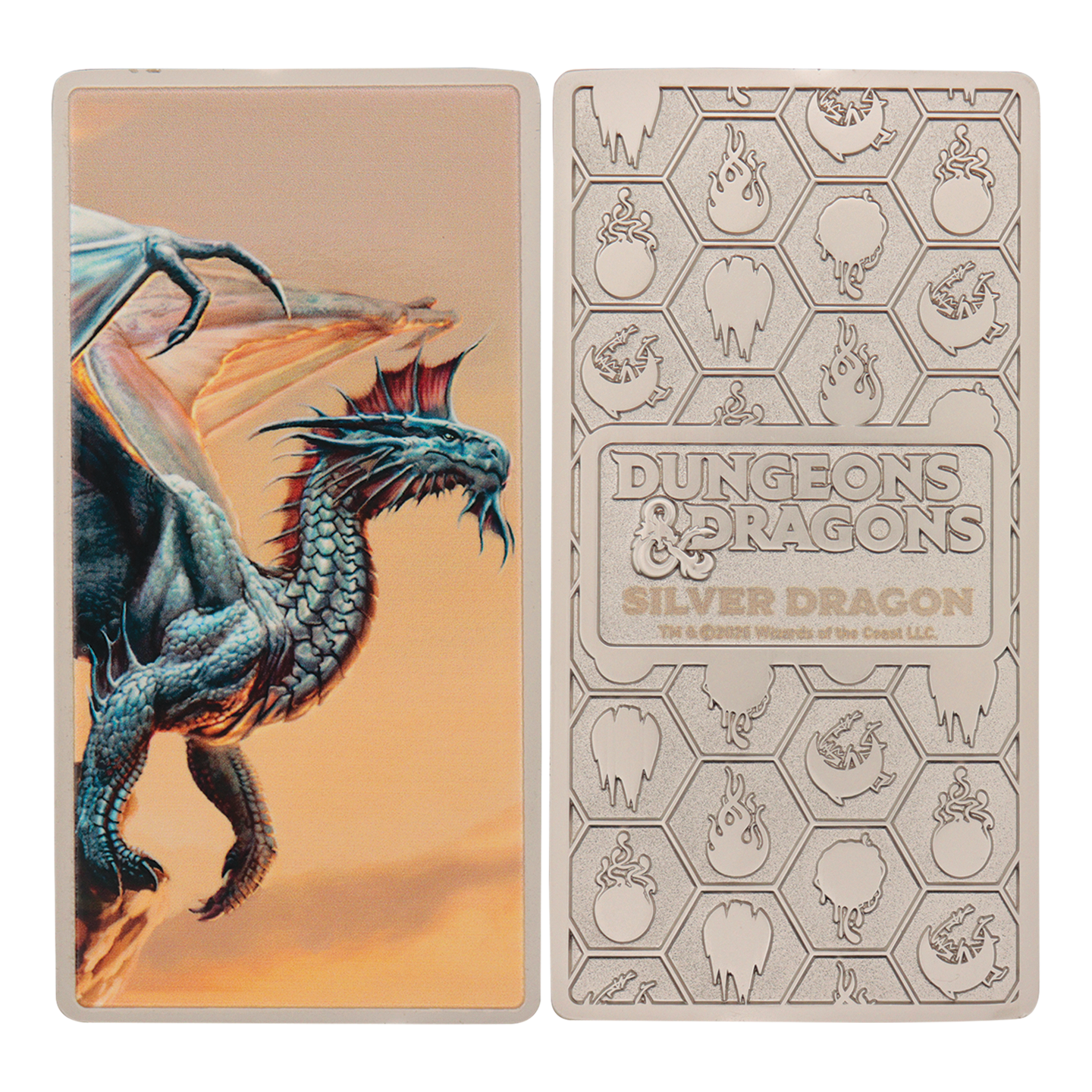 Fanattik Limited Edition Dungeons & Dragons - Metallic Dragons 5 Piece Ingot Set
