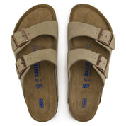 Women's Arizona Soft Footbed Sandal In Brown