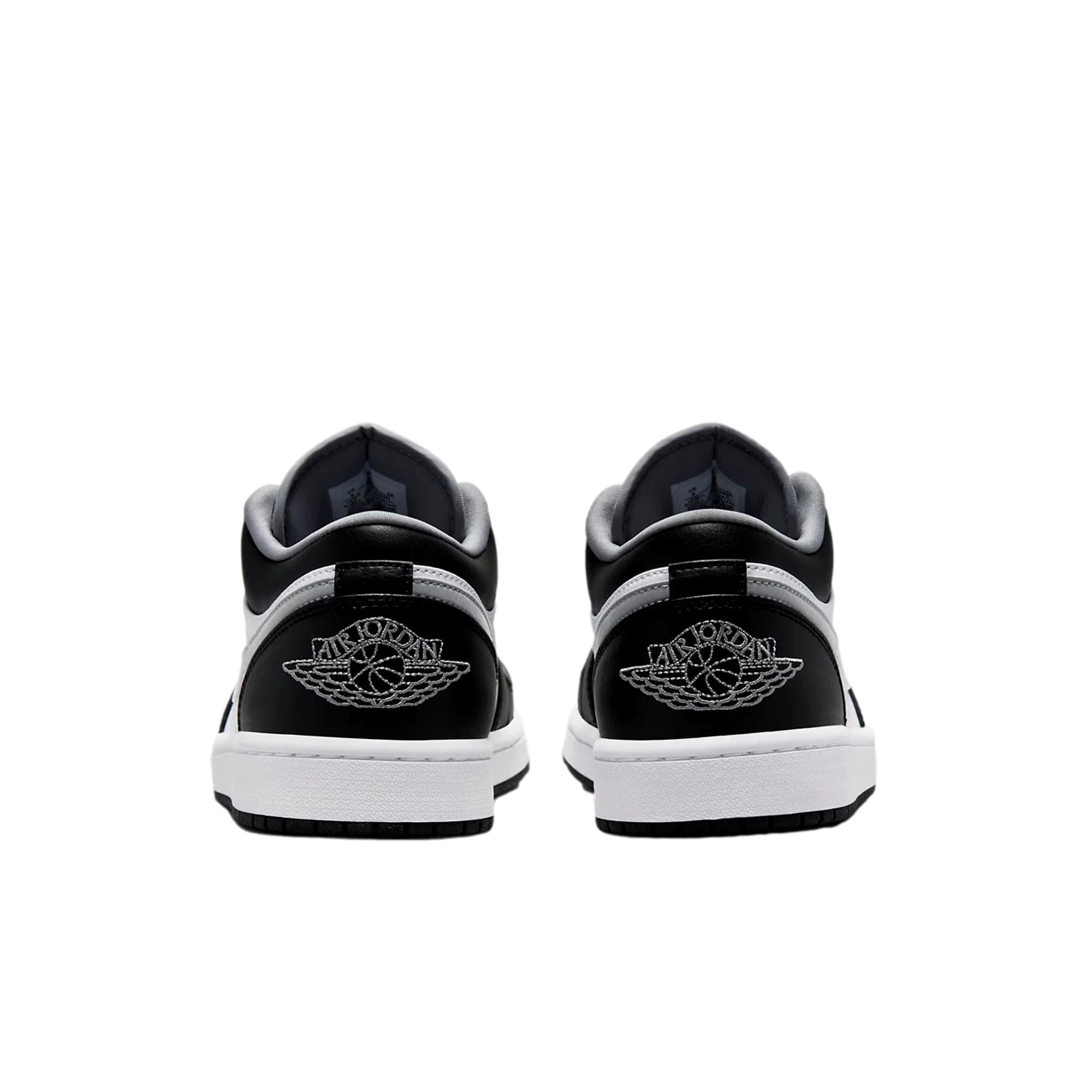 Nike Air Jordan 1 Low Black / Particle Grey - White  553558-040 Men's