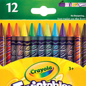 12pc Crayola Twistable Coloured Pencils Art/Craft 3y+