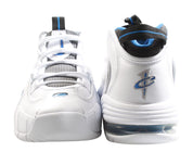 Men's Nike Air Max Penny 1 Home 2022 White/Blue Basketball Shoes DV0684-100