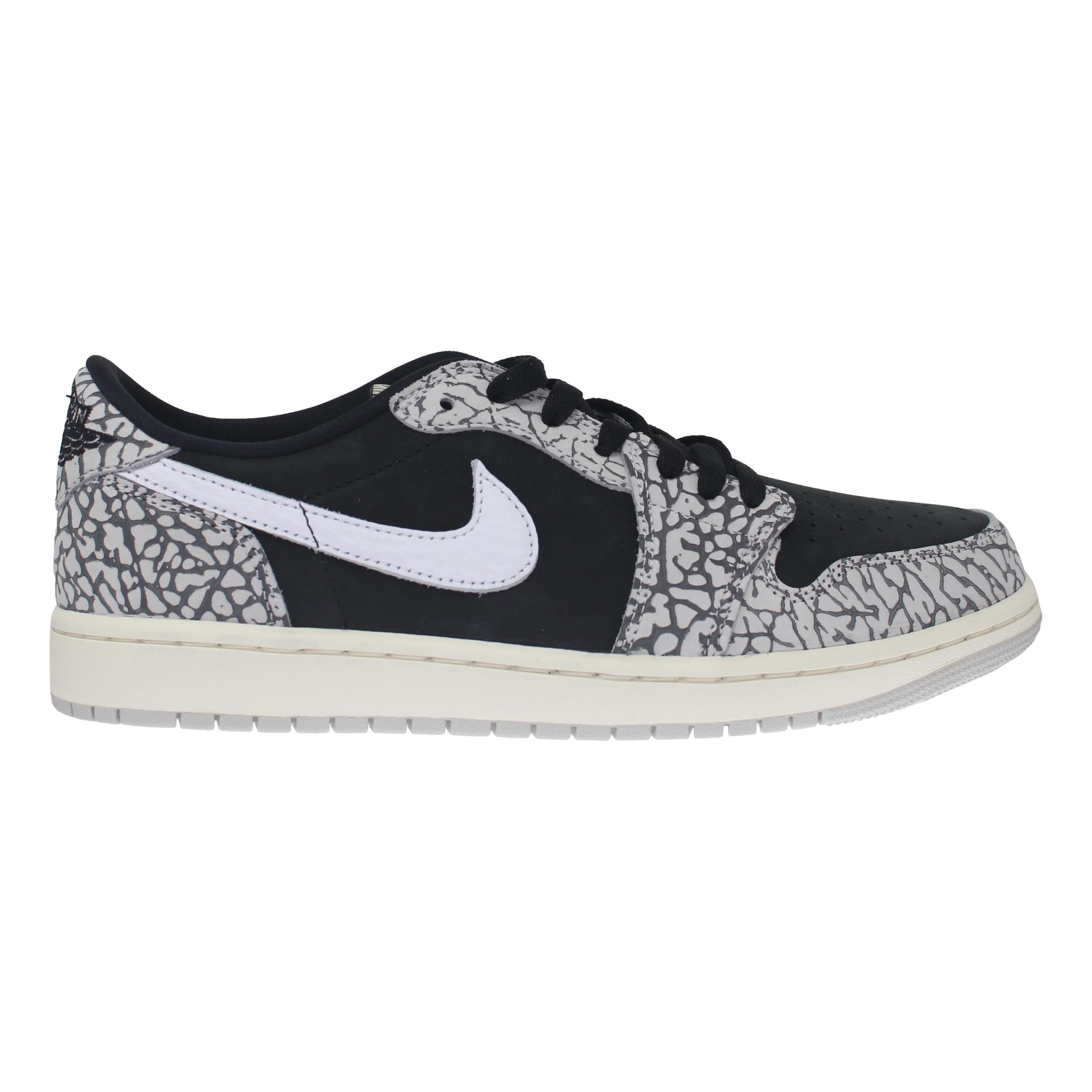 Nike Air Jordan 1 Retro Low OG Black/Muslin-Tech Grey-White  CZ0775-001 Women's