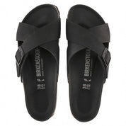 Women's Siena Sandal In Black Nubuck