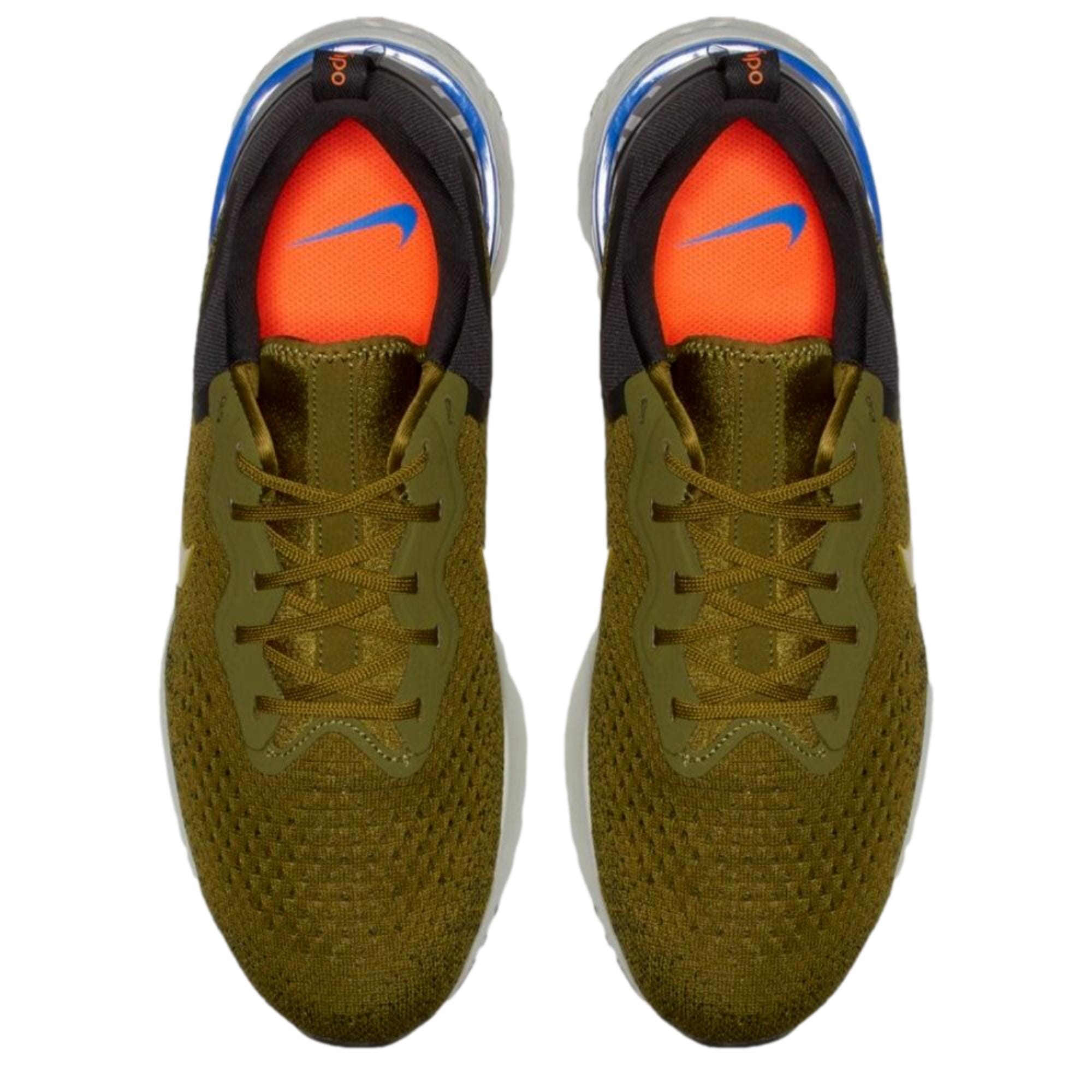 Men's Nike Odyssey React Olive Flak/Peat Moss-Black AO9819-301