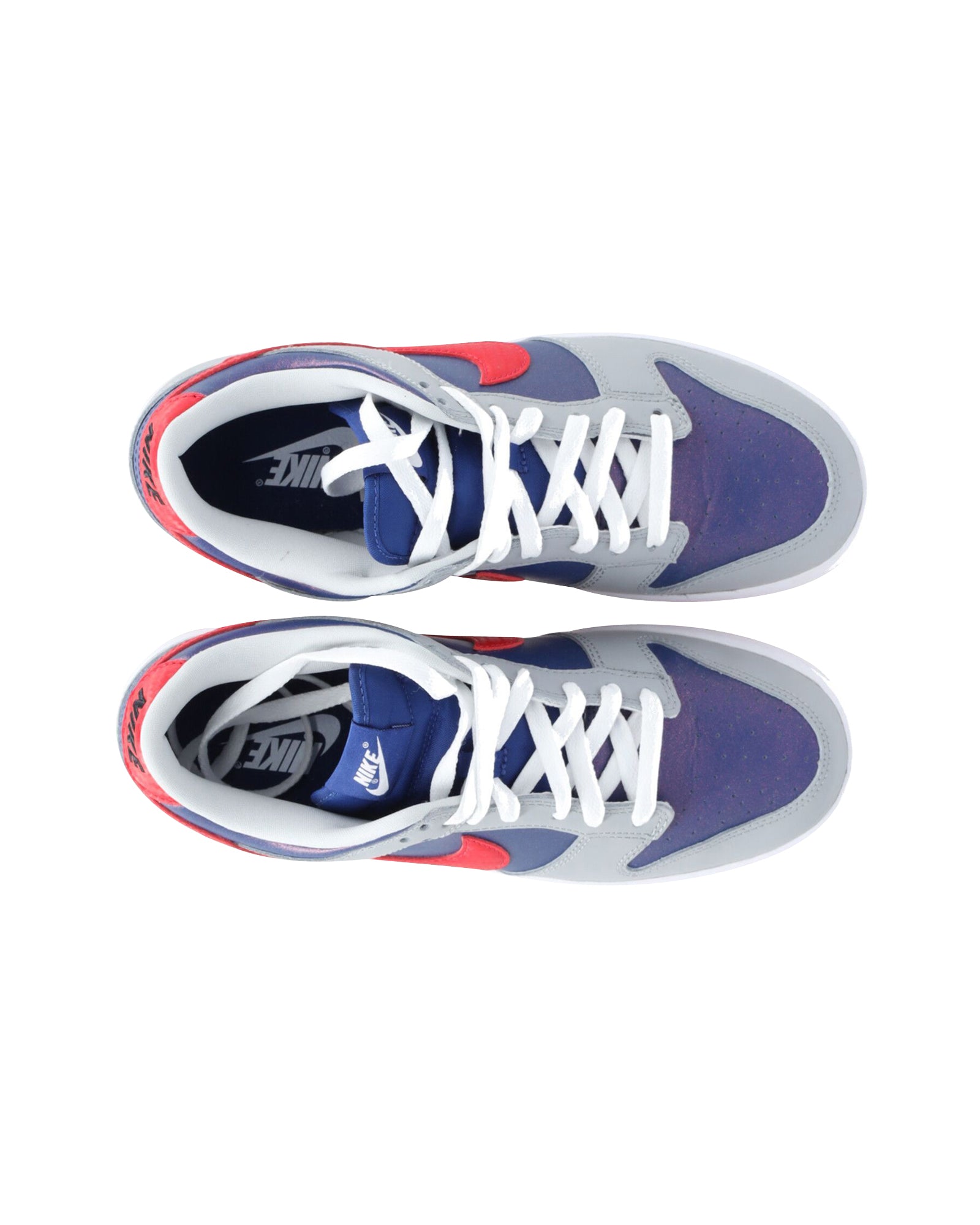 Nike Dunk Low Samba Sneakers in Multicolor Leather