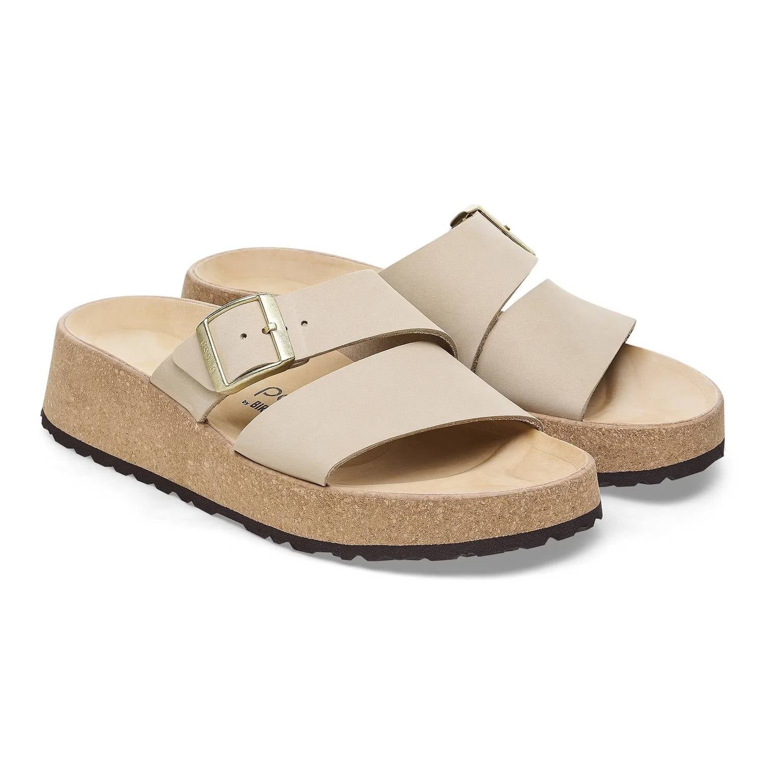 Women's Papillio Almina Leather Sandal In Taupe