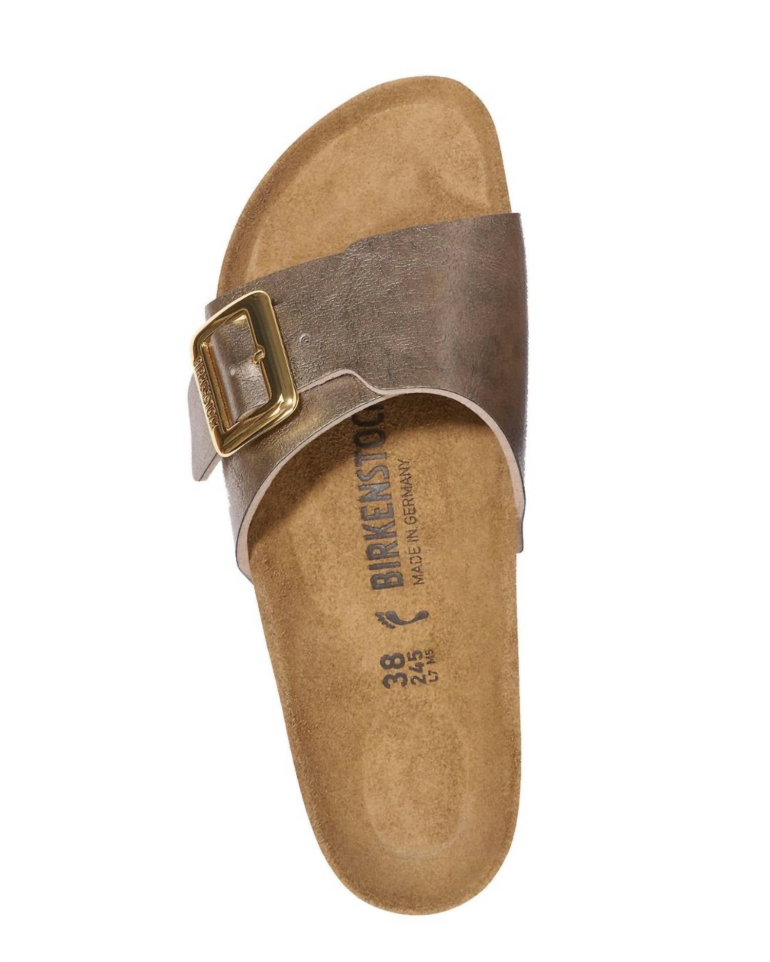 Women's Catalina Luxe Buckle Slides In Graceful Taupe