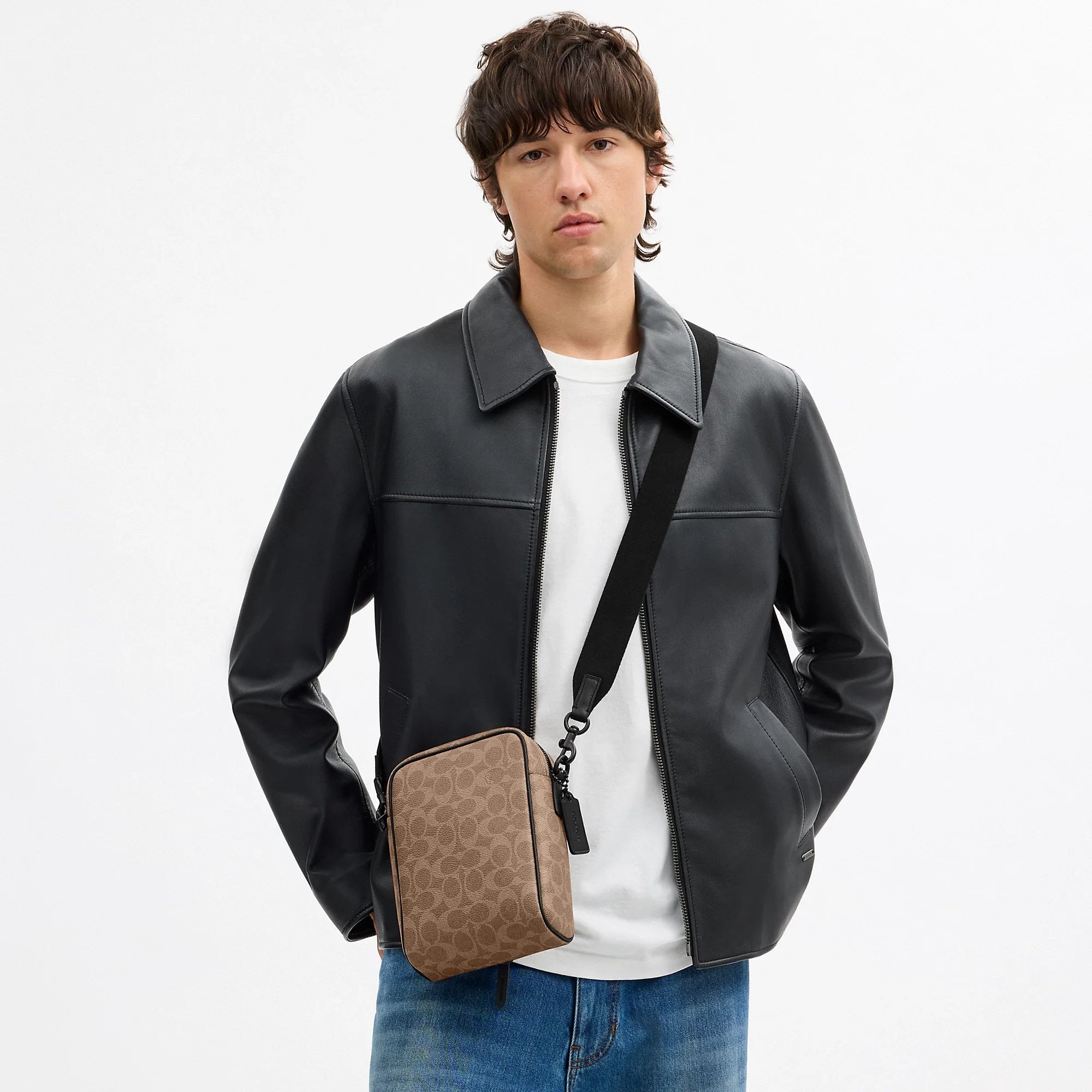Coach Outlet Tristan Crossbody Bag 14 In Signature Canvas