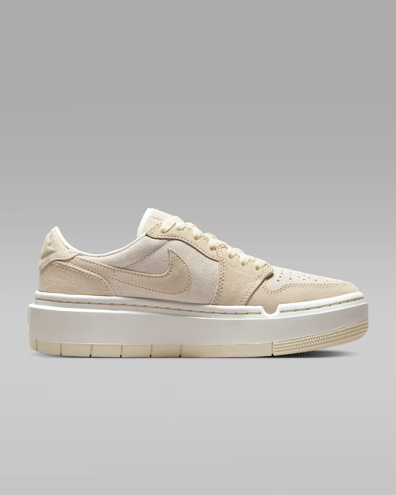 Women's Nike Air Jordan 1 Elevate Low DH7004-101 Sail Coconut Milk Leather Shoes