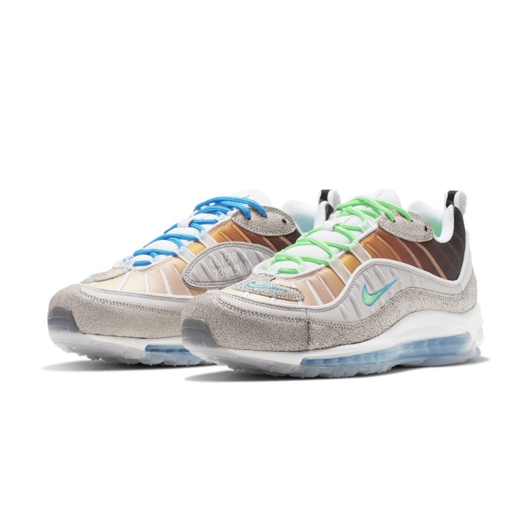 Men's Nike Air Max 98 OA GS Vast Grey/Electro Green CI1502-001