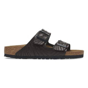 Unisex Arizona Synthetics Sandals In Zebra Black
