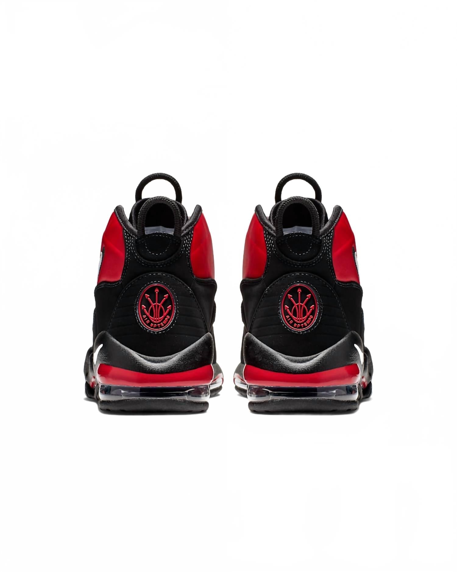 Men's Air Max Uptempo '95 Bulls Sneakers In University Red/white/black