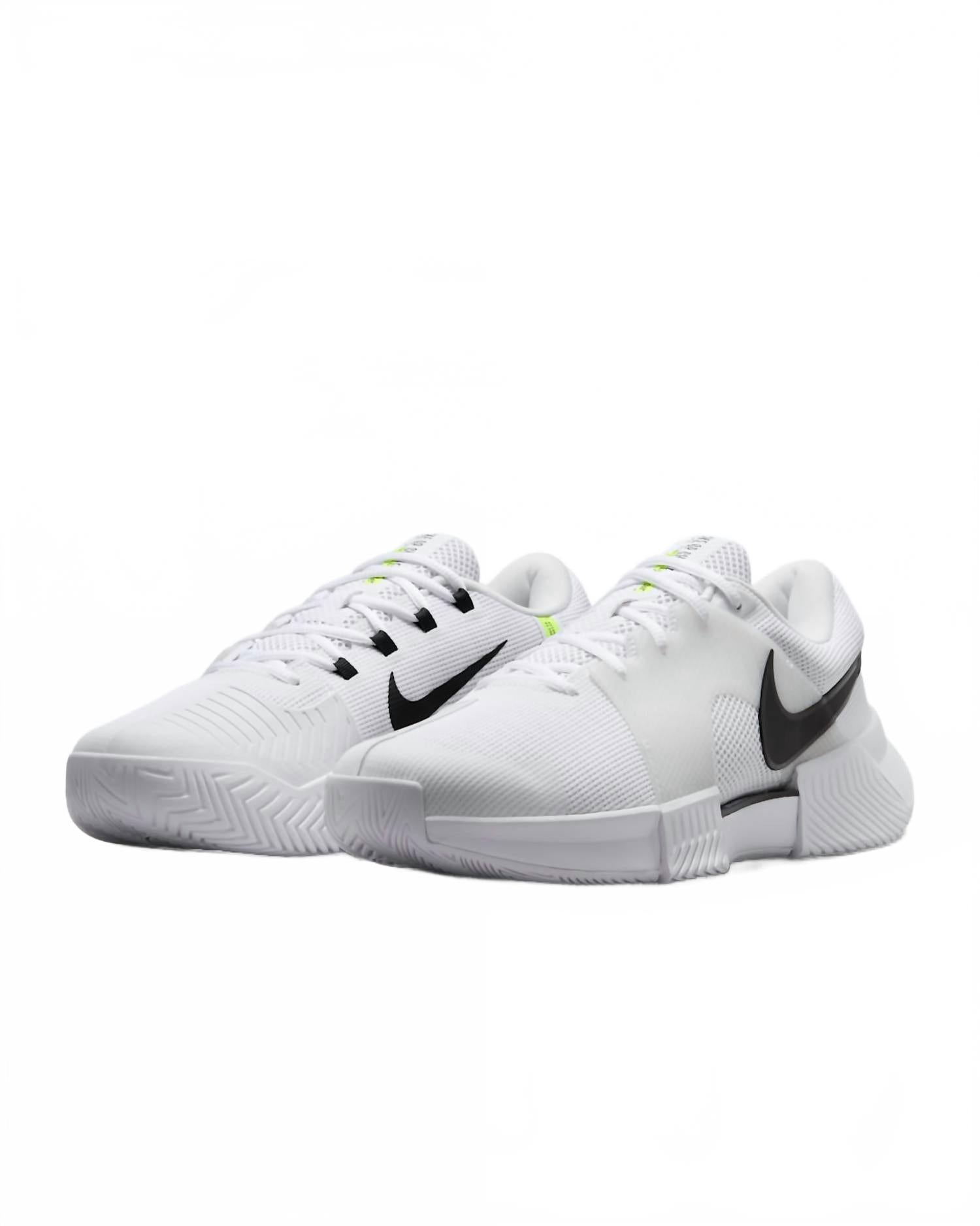 Men's Zoom Gp Challenge 1 Hard Court Tennis Shoes In Black / White