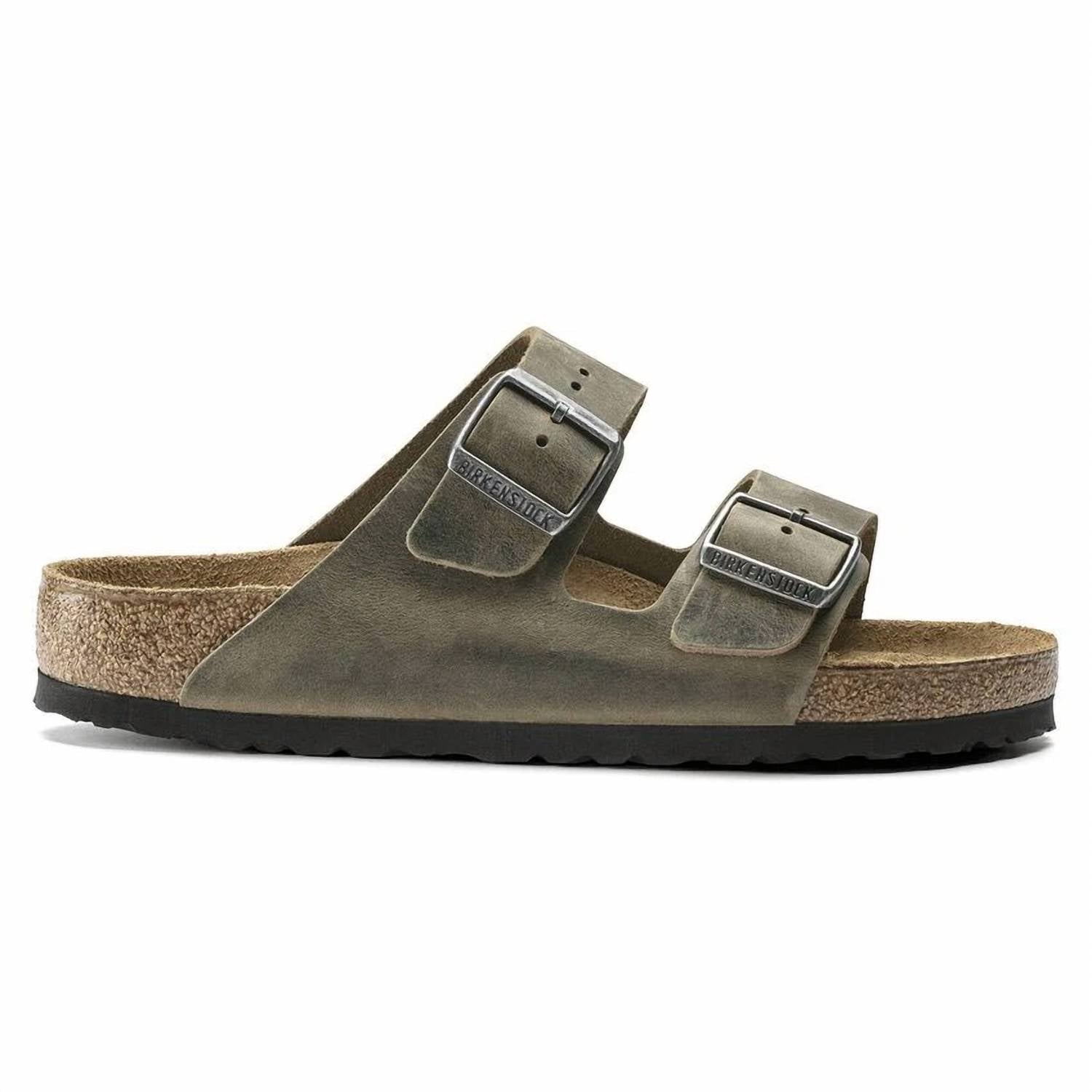 Men's Arizona Soft Sandal In Faded Khaki