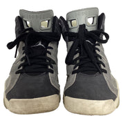 Nike Air Jordan 6 Retro Tech Chrome Sneakers in Grey Suede