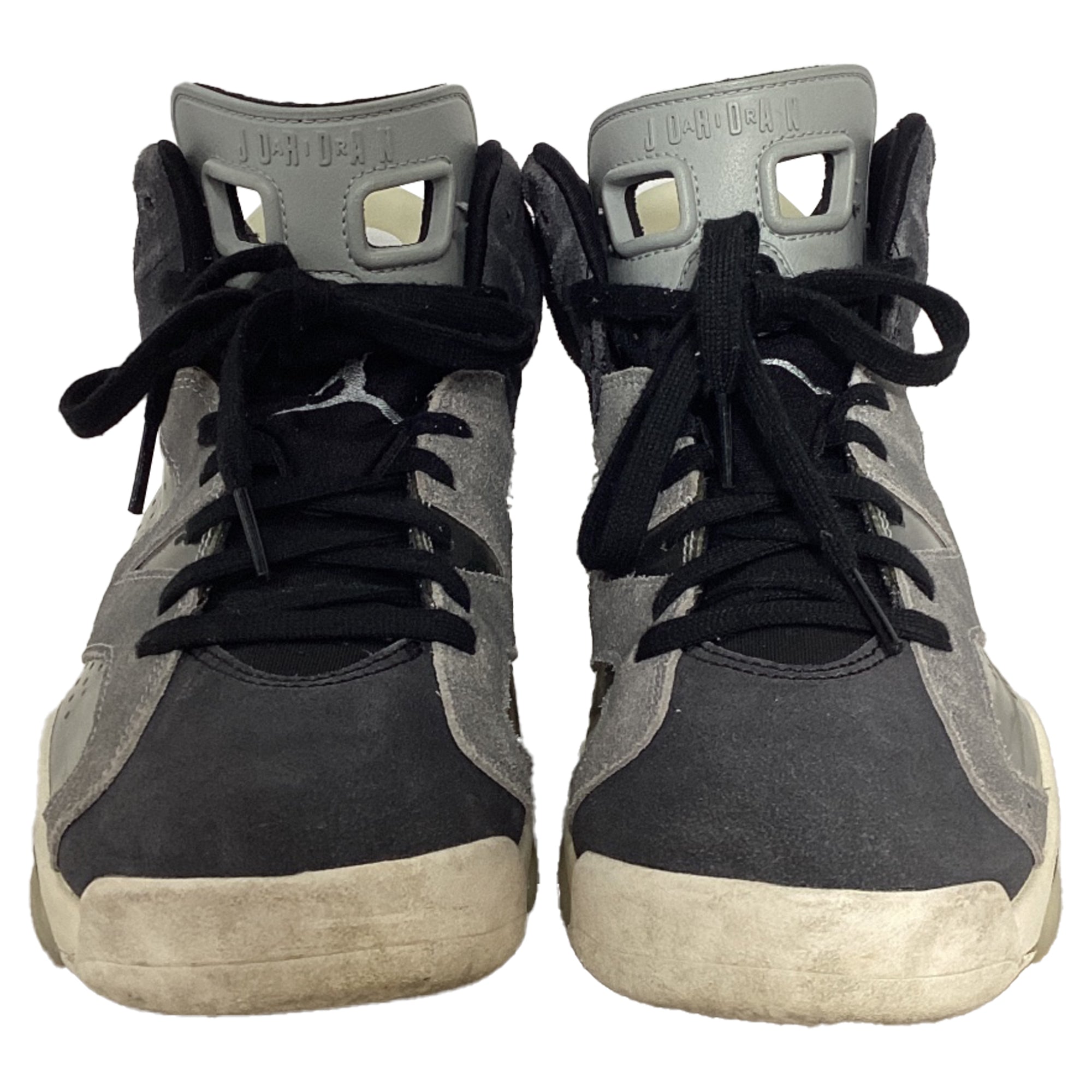 Nike Air Jordan 6 Retro Tech Chrome Sneakers in Grey Suede