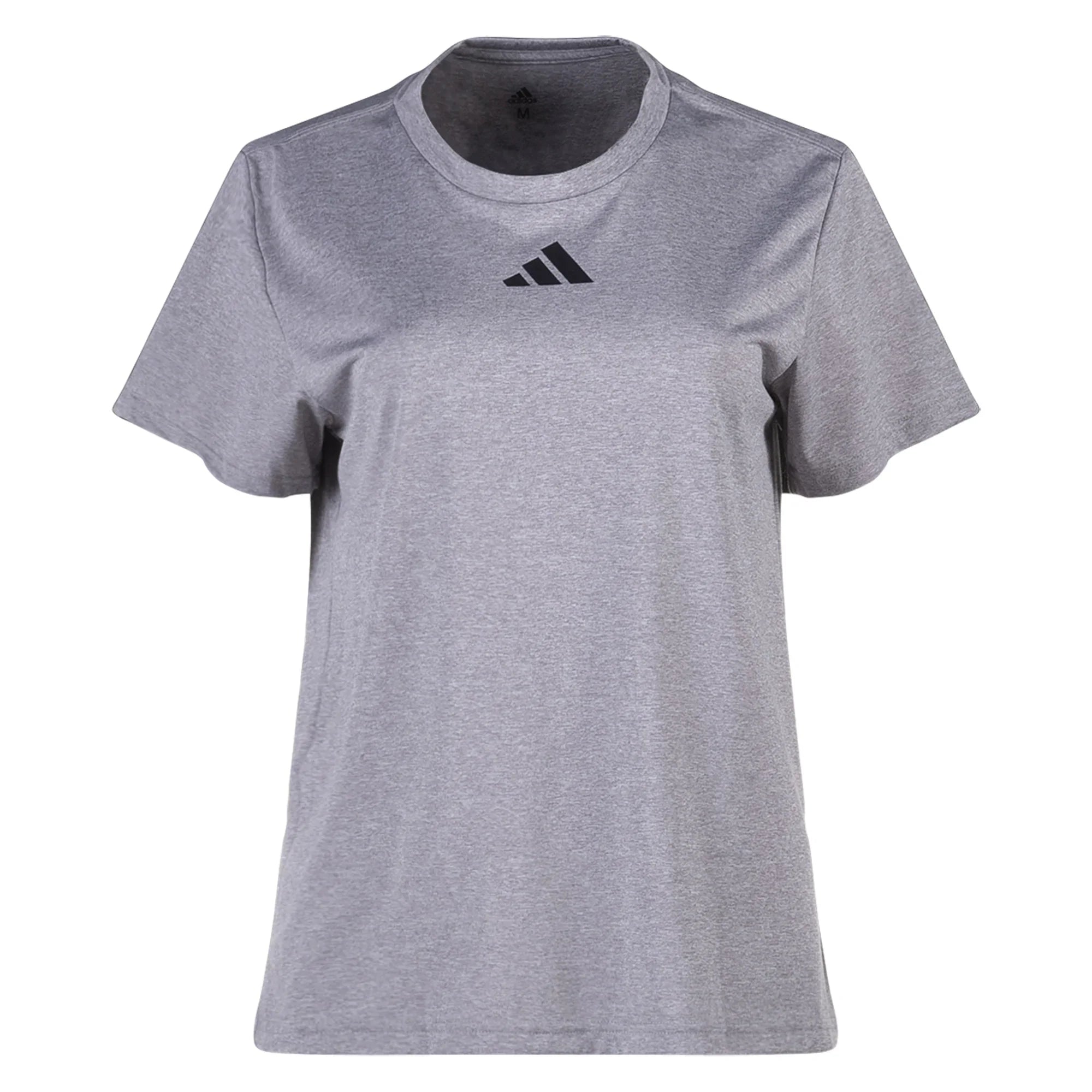 Women's Short Sleeve Pregame BOS Tee - Medium Grey Heather/Black