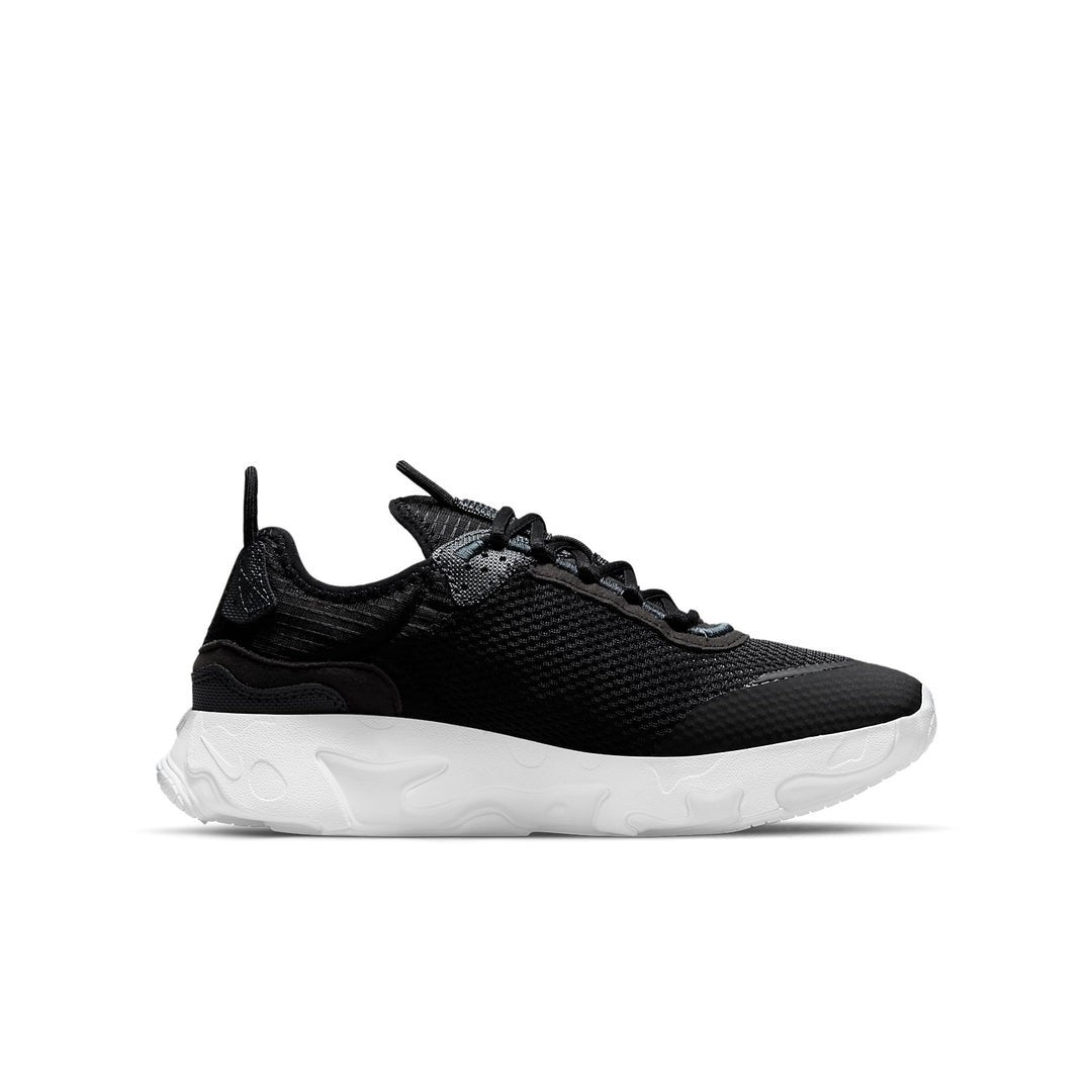 Nike React Live CW1622-003 Sneakers Kids  Black White Low Top Running Shoes