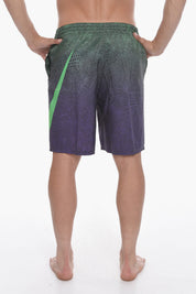 Nike SWIM Gradient Effect GRID SWOOSH BREAKER Swim Shorts
