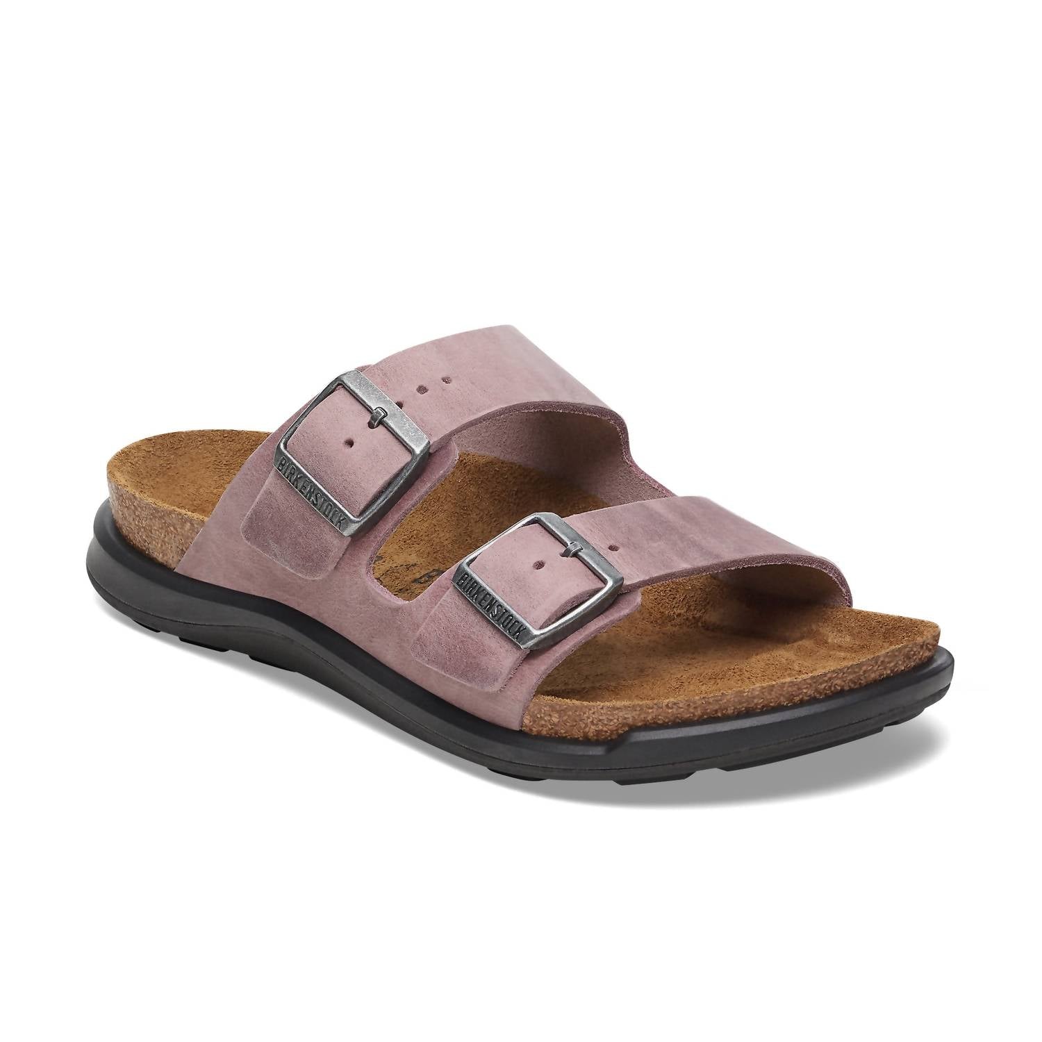 Women's Arizona Cross Town Oiled Leather Sandal - Regular Fit In Lavender