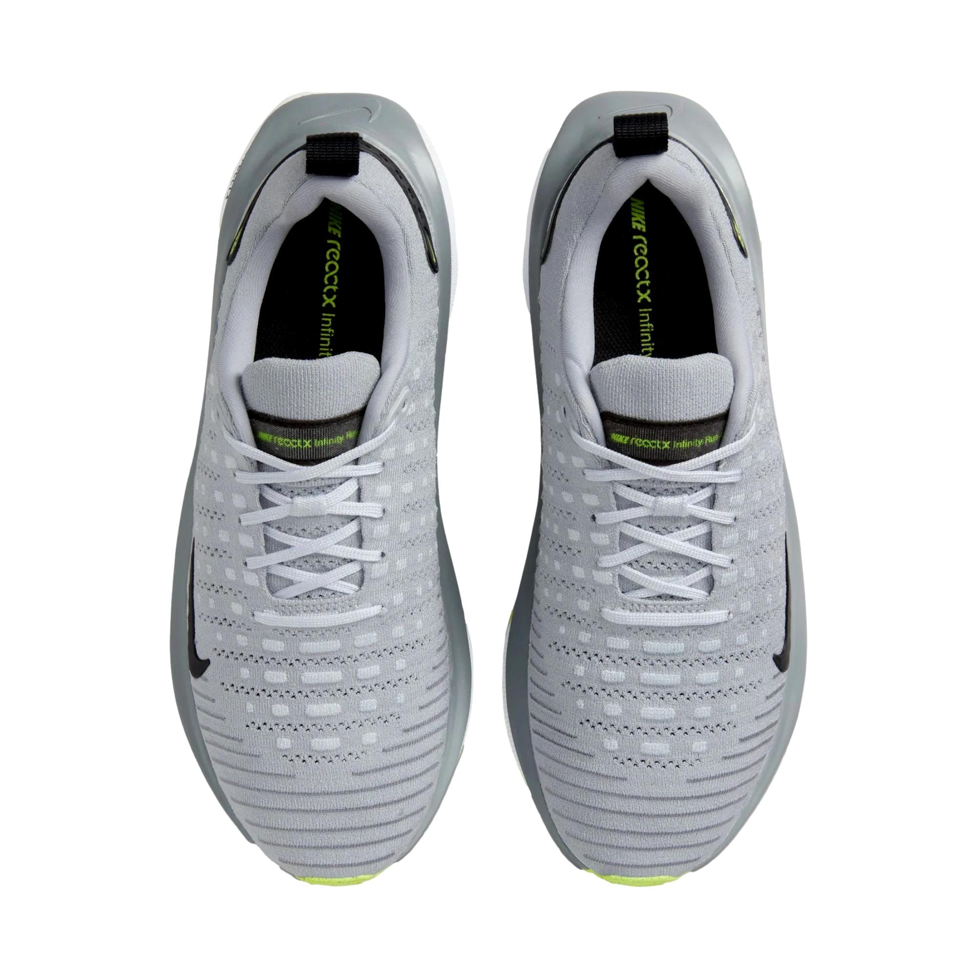 Men's Nike Reactx Infinity Run 4 Wolf Grey/Black-Pure Platinum DR2665-002