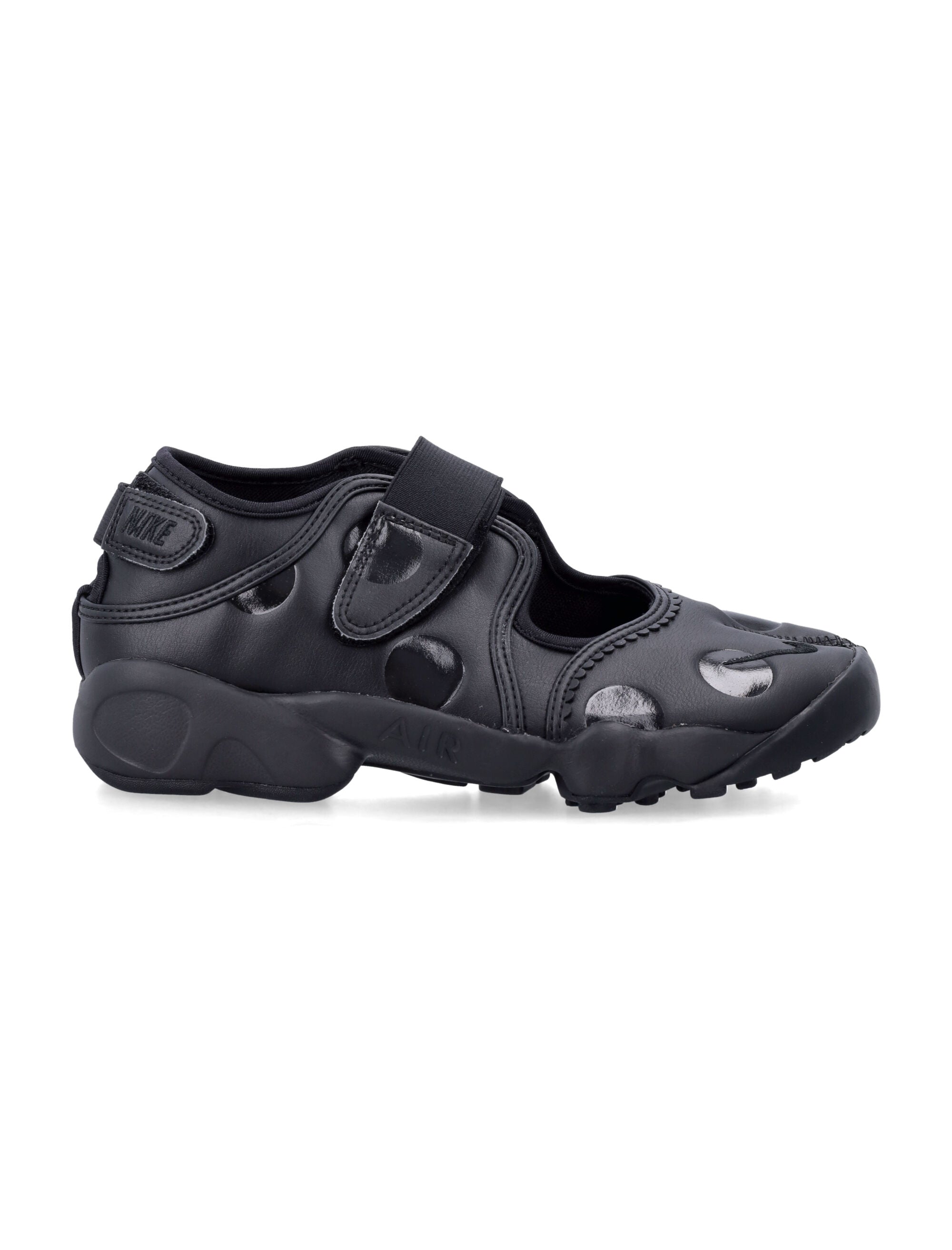 Black Air Rift Synthetic Split-Toe Sneakers