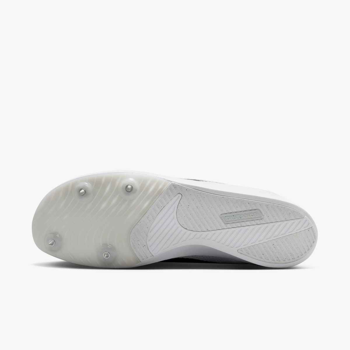 Unisex Zoom Rival Distance (100- White/black-metallic Silver)