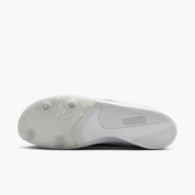 Unisex Zoom Rival Distance (100- White/black-metallic Silver)